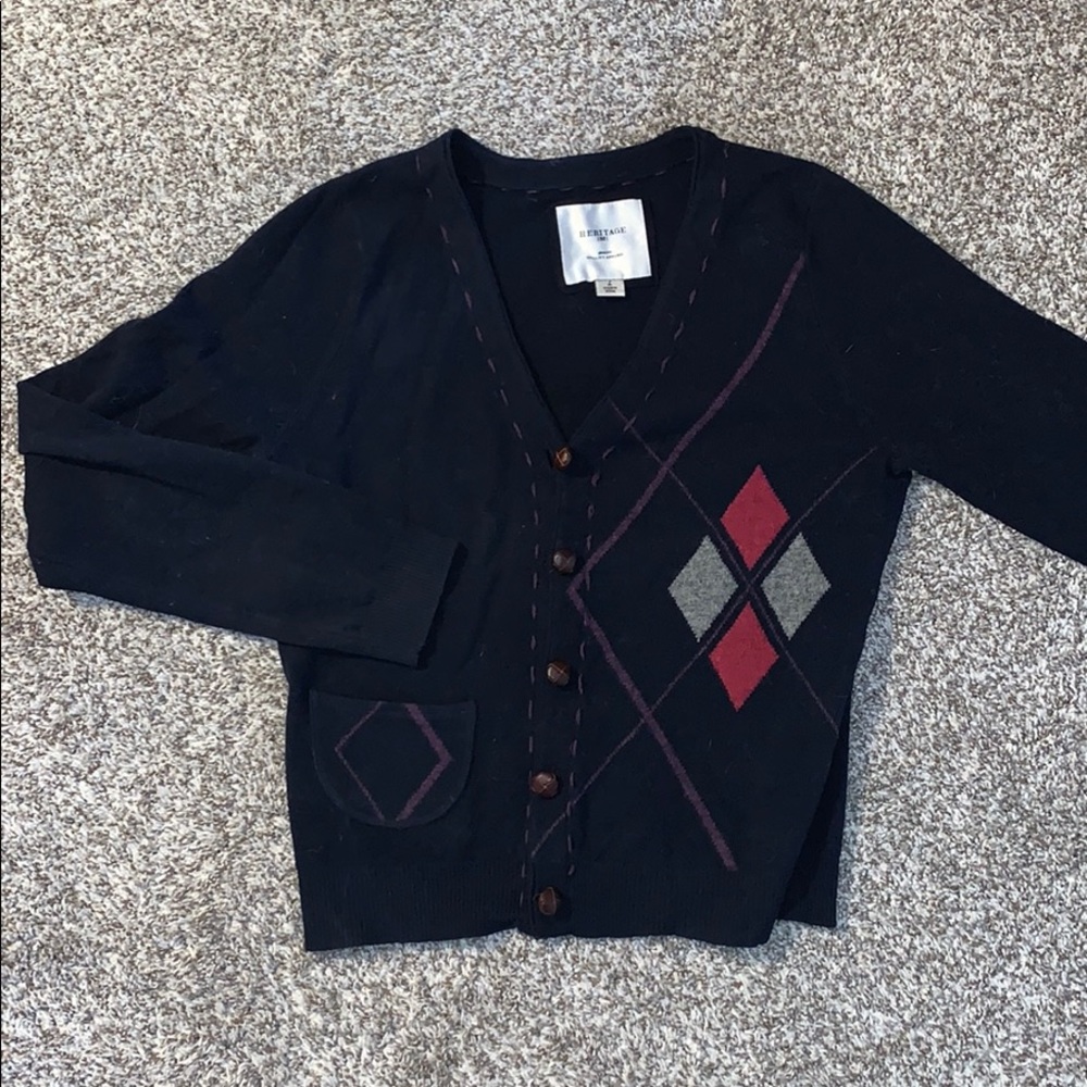 Cute Navy Cardigan